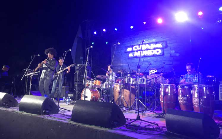 Kono y los Chicos de Cuba en el 33 Festival Jazz Plaza